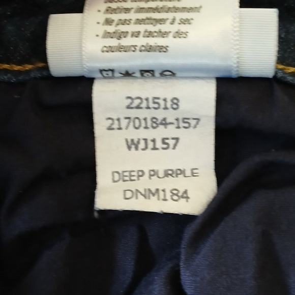 Paige Kylie Cropped Jeans Blue Dark Wash Size 24 - Picture 9 of 9